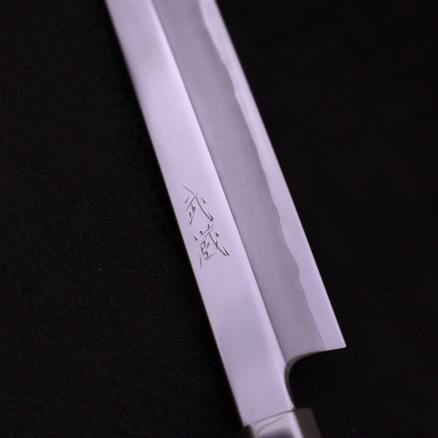 切付柳刃 銀紙3号 胡桃柄 240mm – MUSASHI