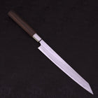 Kiritsuke Yanagiba Silver Steel #3 Walnut Handle 240mm (9.4”)-[Musashi]-[Japanese-Kitchen-Knives]