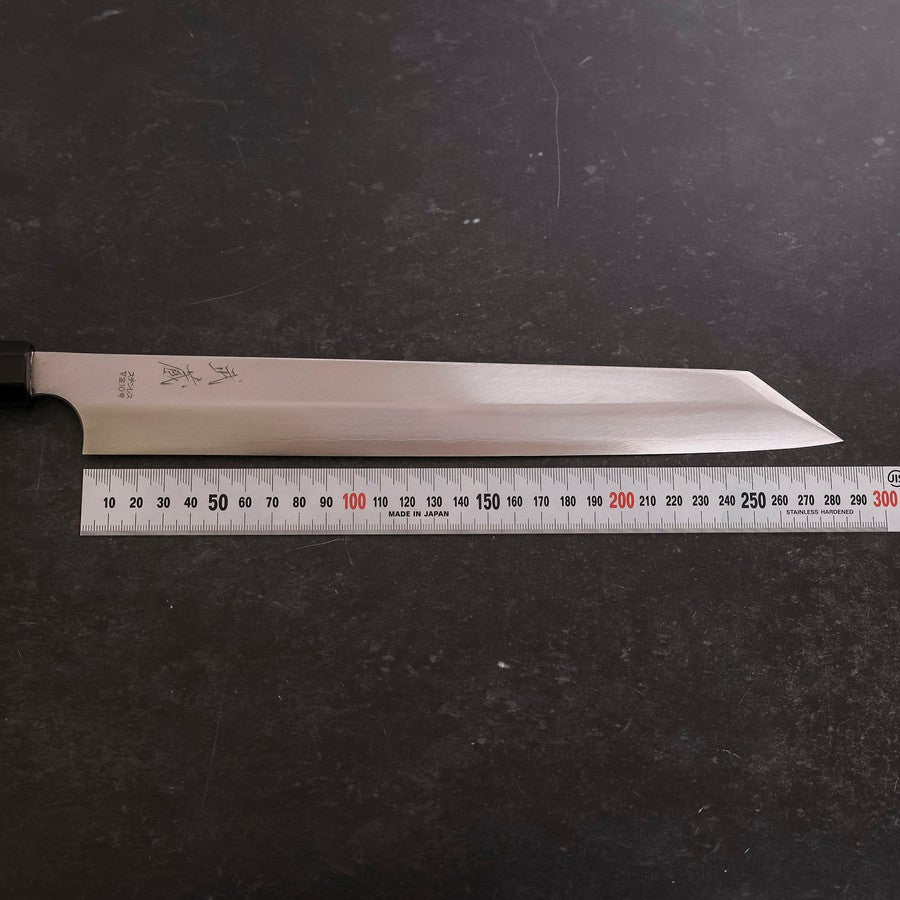 切付柳刃 VG-10 磨き 黒檀水牛柄 300mm – MUSASHI