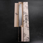 Kiritsuke Yanagiba VG-10 Polished Buffalo Ebony Handle 300mm (11.8”)-[Musashi]-[Japanese-Kitchen-Knives]