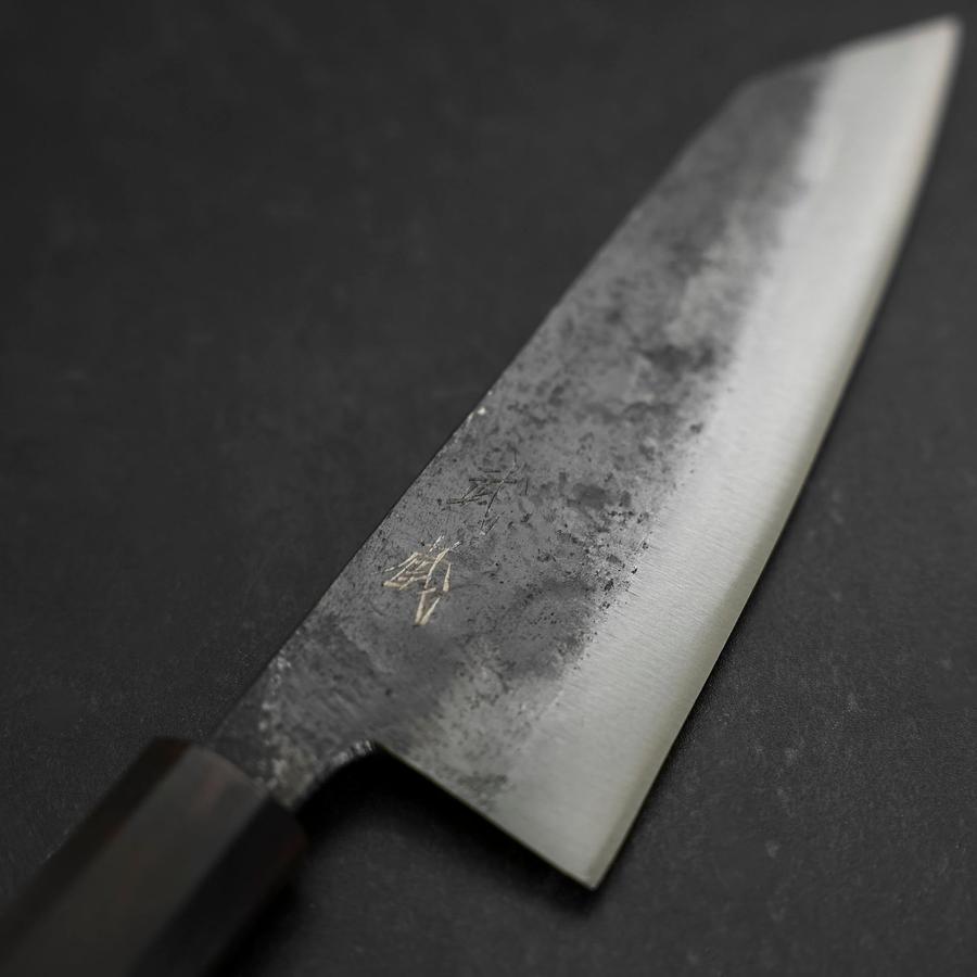 Kobunka Blue Steel #2 Kurouchi Ebony Handle 120mm (4.7”) – MUSASHI