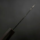 Kobunka Blue Steel #2 Kurouchi Ebony Handle 80mm (3.1”)-[Musashi]-[Japanese-Kitchen-Knives]