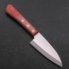 Kodeba AUS-6 Polished Brown Western Handle 95mm (3.7”)-[Musashi]-[Japanese-Kitchen-Knives]