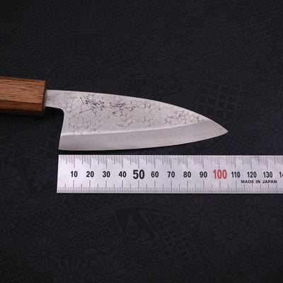 Kodeba Silver Steel #3 Tsuchime Yaki Urushi Handle 105mm-Silver steel #3-Tsuchime-Japanese Handle-[Musashi]-[Japanese-Kitchen-Knives]