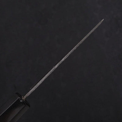 Koyanagi Aogami-Super Kurouchi Buffalo Ebony Handle 120mm-Aogami Super-Kurouchi-Japanese Handle-[Musashi]-[Japanese-Kitchen-Knives]
