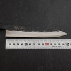 Koyanagi Blue Steel #1 Kurouchi Dark Blue Urushi Handle 150mm (5.9”)-[Musashi]-[Japanese-Kitchen-Knives]