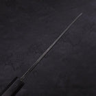 Koyanagi Blue Super Kurouchi Buffalo Ebony Handle 150mm (5.9”)-[Musashi]-[Japanese-Kitchen-Knives]