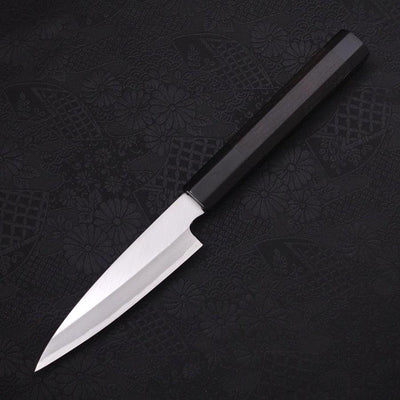 Koyanagi White steel #2 Kasumi Buffalo Ebony Handle 120mm-White steel #2-Kasumi-Japanese Handle-[Musashi]-[Japanese-Kitchen-Knives]