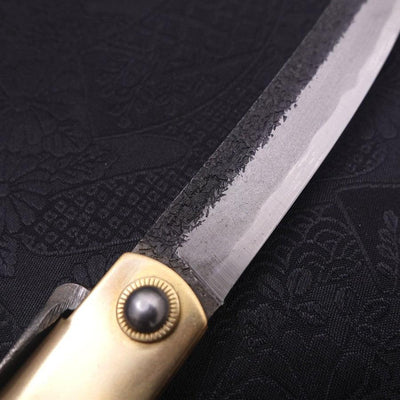 Kurouchi Higonokami Aogami 120mm-[Musashi]-[Japanese-Kitchen-Knives]