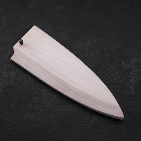 Magnolia Saya Sheath for Deba with Pin 150mm (5.9”)-[Musashi]-[Japanese-Kitchen-Knives]