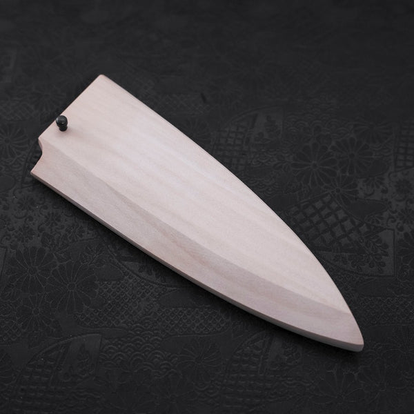 本鍛造 出刃包丁 木製ハンドル 鞘付き Magnolia-Saya-Sheath-for-Deba-