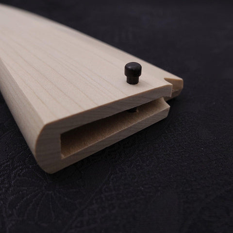 Magnolia Saya Sheath for Deba with Pin 165mm (6.5”)-[Musashi]-[Japanese-Kitchen-Knives]