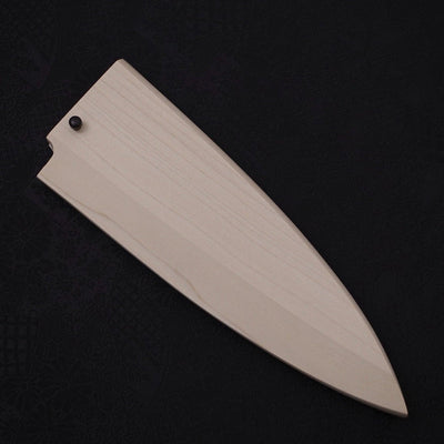 Magnolia Saya Sheath for Deba with Pin 165mm-[Musashi]-[Japanese-Kitchen-Knives]