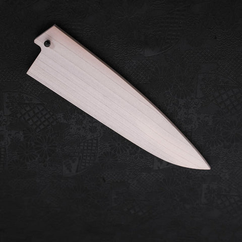 Magnolia Saya Sheath for Gyuto with Pin 180mm (7”)-[Musashi]-[Japanese-Kitchen-Knives]