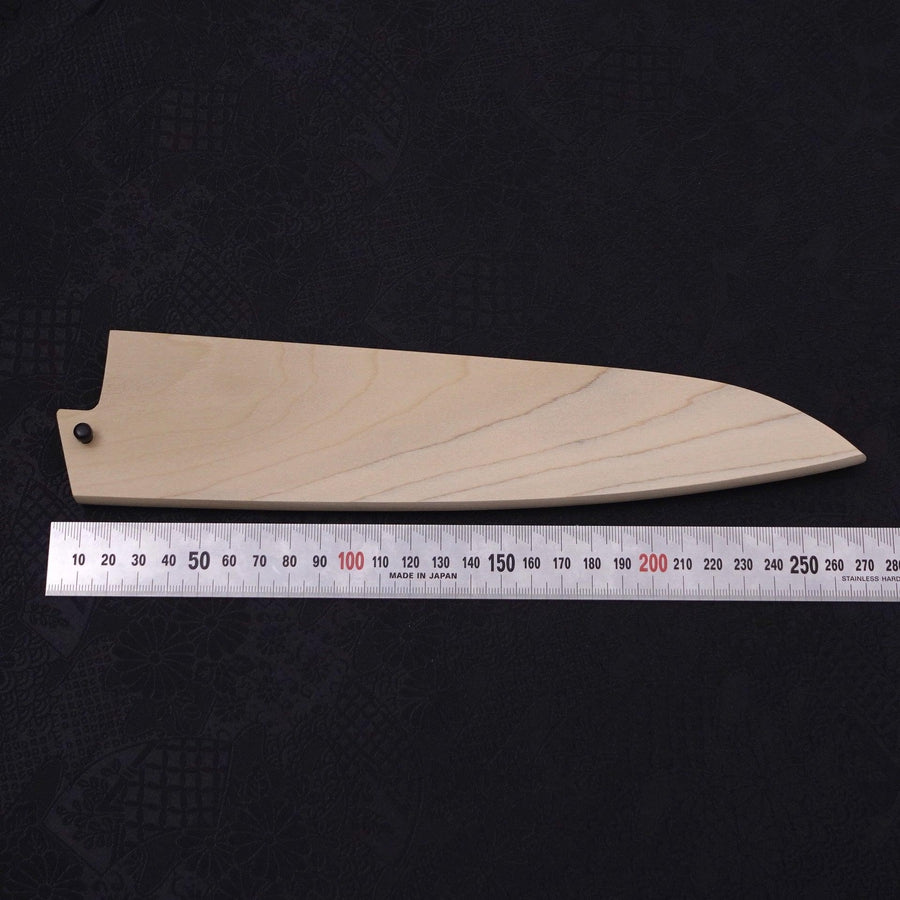 Magnolia Saya Sheath for Gyuto with Pin 210mm-[Musashi]-[Japanese-Kitchen-Knives]