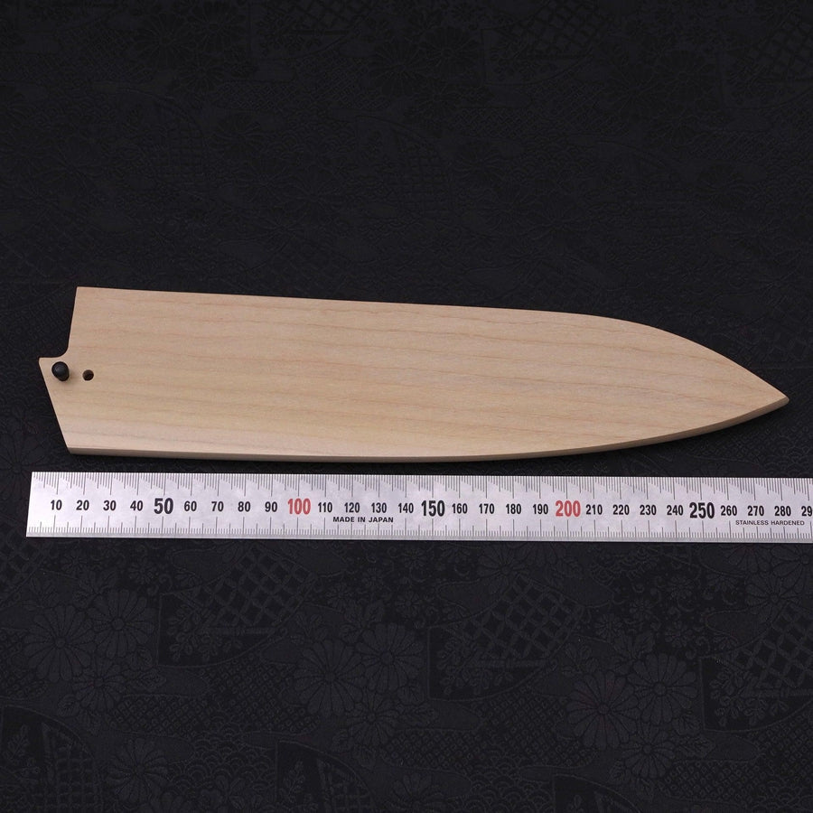 Magnolia Saya Sheath for Gyuto with Pin 240mm-[Musashi]-[Japanese-Kitchen-Knives]