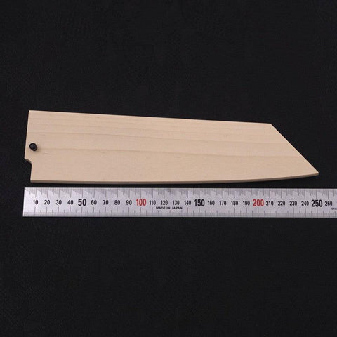 Magnolia Saya Sheath for Kiritsuke Bunka with Pin 210mm (8.3”)-[Musashi]-[Japanese-Kitchen-Knives]