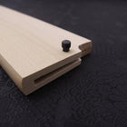 Magnolia Saya Sheath for Kiritsuke Bunka with Pin 240mm (9.4”)-[Musashi]-[Japanese-Kitchen-Knives]
