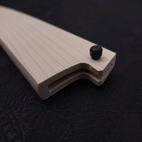 Magnolia Saya Sheath for Petty with Pin 135mm (5.3”)-[Musashi]-[Japanese-Kitchen-Knives]
