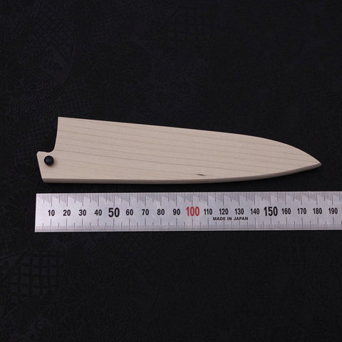Magnolia Saya Sheath for Petty with Pin 135mm (5.3”)-[Musashi]-[Japanese-Kitchen-Knives]