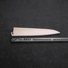 Magnolia Saya Sheath for Sujihiki with Pin 210mm (8.3”)-[Musashi]-[Japanese-Kitchen-Knives]