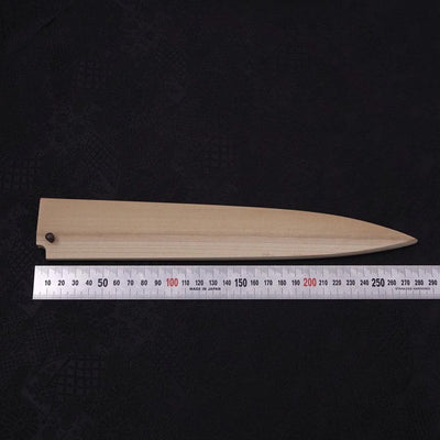 Magnolia Saya Sheath for Yanagiba with Pin 240mm-[Musashi]-[Japanese-Kitchen-Knives]