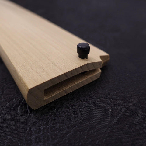 Magnolia Saya Sheath for Yanagiba with Pin 270mm (10.6”)-[Musashi]-[Japanese-Kitchen-Knives]