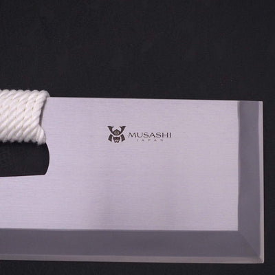 Menkiri (Noodle Knife) Blue steel #2 Nashiji 300mm-Blue steel #2-Nashiji-Japanese Handle-[Musashi]-[Japanese-Kitchen-Knives]