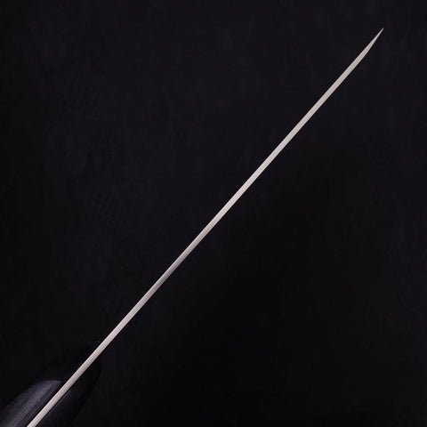 Menkiri (Noodle Knife) Molybdenum Polished Black Cherry Handle 330mm-[Musashi]-[Japanese-Kitchen-Knives]