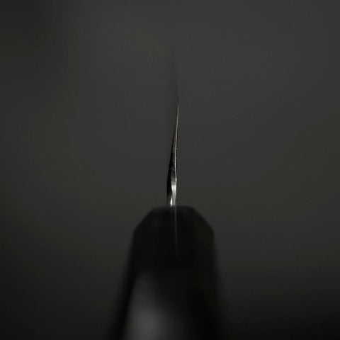 Mukimono Blue Steel #2 Kasumi Buffalo Ebony Handle 170mm-[Musashi]-[Japanese-Kitchen-Knives]