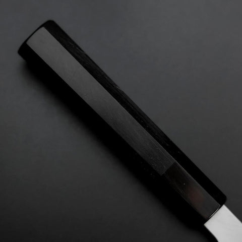 Mukimono Blue Steel #2 Kasumi Buffalo Ebony Handle 170mm-[Musashi]-[Japanese-Kitchen-Knives]