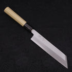 Mukimono White Steel #2 Kasumi Buffalo Magnolia Handle 180mm (7”)-[Musashi]-[Japanese-Kitchen-Knives]
