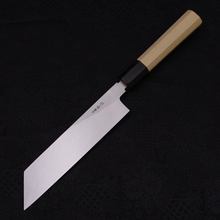 Mukimono White steel #2 Kasumi Buffalo Magnolia Handle 180mm-White steel #2-Kasumi-Japanese Handle-[Musashi]-[Japanese-Kitchen-Knives]
