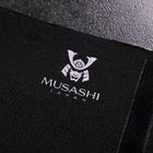 Musashi Japanese Style Kitchen Knife Roll Navy Golden Dragon 1 Pocket Handmade-[Musashi]-[Japanese-Kitchen-Knives]