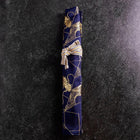 Musashi Japanese Style Kitchen Knife Roll Navy Golden Dragon 1 Pocket Handmade-[Musashi]-[Japanese-Kitchen-Knives]