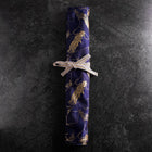 Musashi Japanese Style Kitchen Knife Roll Navy Golden Dragon 4 Pockets Handmade-[Musashi]-[Japanese-Kitchen-Knives]