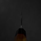 Nakiri 440C Nashiji Damascus Buffalo Bubinga Handle 165mm-[Musashi]-[Japanese-Kitchen-Knives]