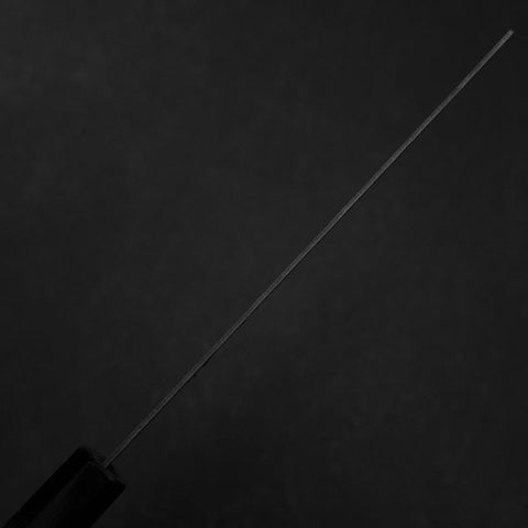 Nakiri 440C Nashiji Damascus Buffalo Bubinga Handle 165mm-[Musashi]-[Japanese-Kitchen-Knives]