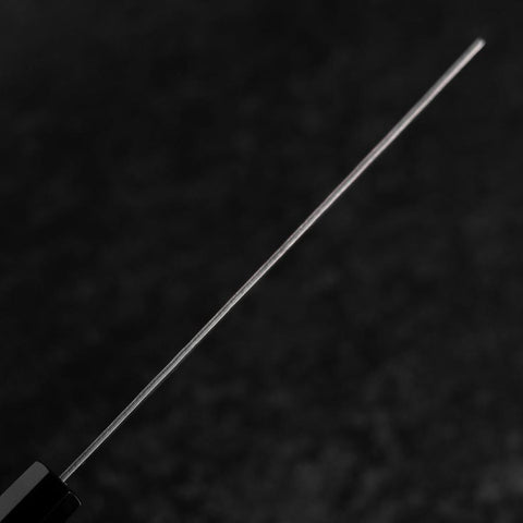 Nakiri 440C Nashiji Damascus Buffalo Walnut Handle 165mm-[Musashi]-[Japanese-Kitchen-Knives]