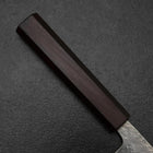 Nakiri 440C Nashiji Damascus Purple Urushi Handle 165mm-[Musashi]-[Japanese-Kitchen-Knives]