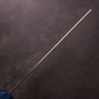 Nakiri AUS-10 Damascus Blue Urushi Handle 165mm-[Musashi]-[Japanese-Kitchen-Knives]