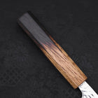 Nakiri AUS-10 Mirror Tsuchime Damascus Yaki Urushi Handle 165mm (6.5”)-[Musashi]-[Japanese-Kitchen-Knives]