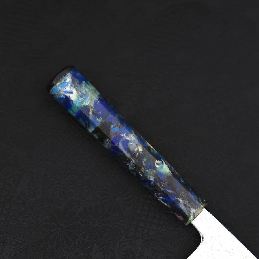 Nakiri AUS-10 Nashiji Damascus Ocean Fireworks Handle 165mm (6.5