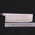 Nakiri AUS-10 Nashiji Damascus Ocean Fireworks Handle 165mm (6.5”)-[Musashi]-[Japanese-Kitchen-Knives]