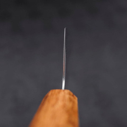 Nakiri AUS-10 Nashiji Damascus Yaki Urushi Handle 165mm (6.5”)-[Musashi]-[Japanese-Kitchen-Knives]