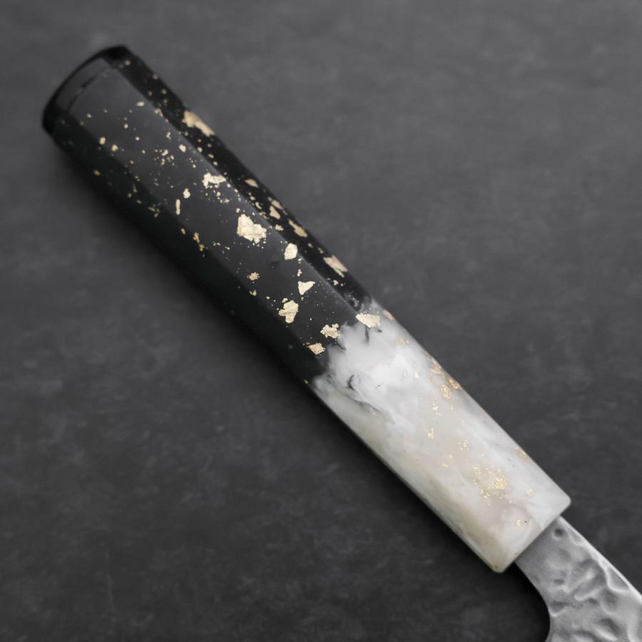 菜切 AUS-10 槌目ダマスカス 燦藍漆柄 165mm – MUSASHI