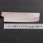 Nakiri AUS-10 Tsuchime Damascus Sumi Urushi Handle 165mm (6.5”)-[Musashi]-[Japanese-Kitchen-Knives]