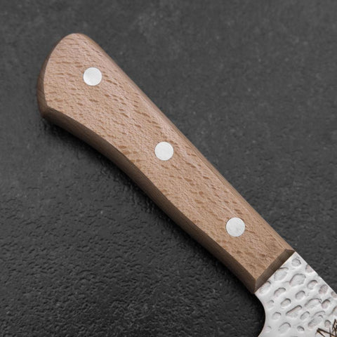 Nakiri AUS-6 Tsuchime Western Handle 170mm-[Musashi]-[Japanese-Kitchen-Knives]