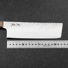 Nakiri AUS-6 Tsuchime Western Handle 170mm-[Musashi]-[Japanese-Kitchen-Knives]
