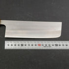 Nakiri AUS-8 Polished Yaki Urushi Handle 165mm (6.5”)-[Musashi]-[Japanese-Kitchen-Knives]